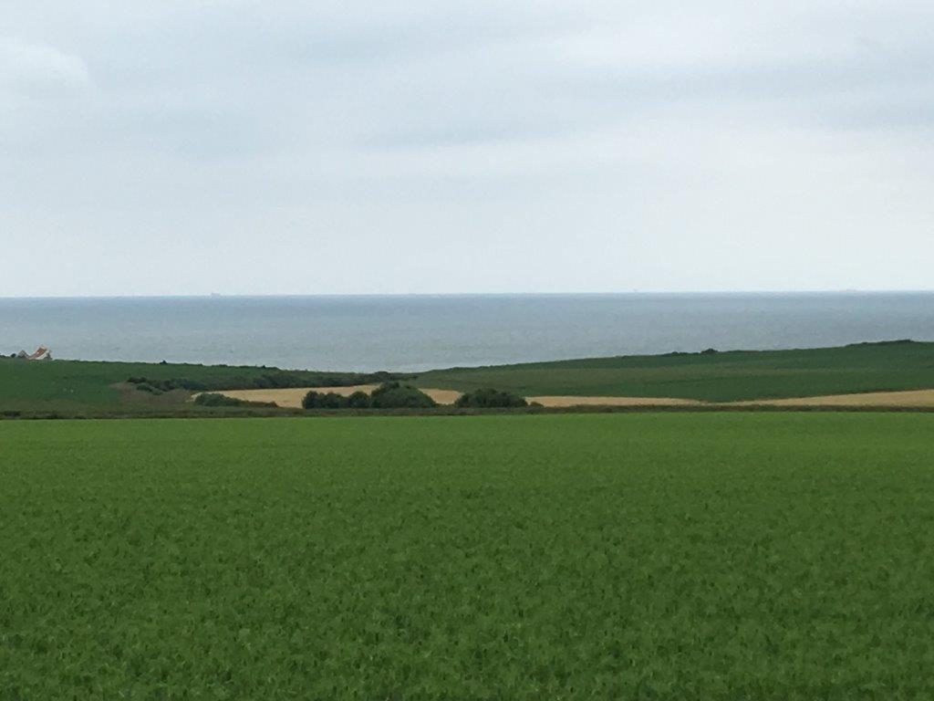 Cap Gris nez - ce que l'on pouvait voir lors de la marche